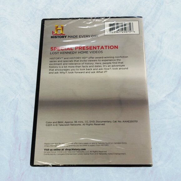 History Channel Special Presentation DVD "Lost Kennedy Home Videos" - Picture 2 of 2